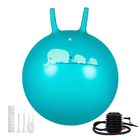 Kids PVC Space Hopper Ball Inflatable Toy Yoga Ball With Handle SGS Certificate