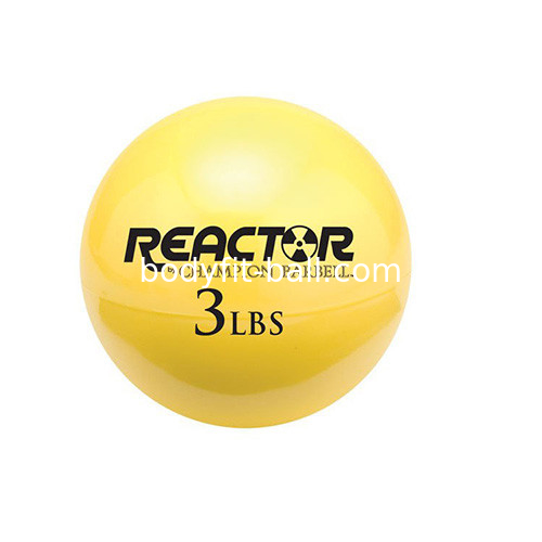 Soft Weighted Medicine Balls 3LBS 4LBS 5LBS Toning Yellow Wear Resistant